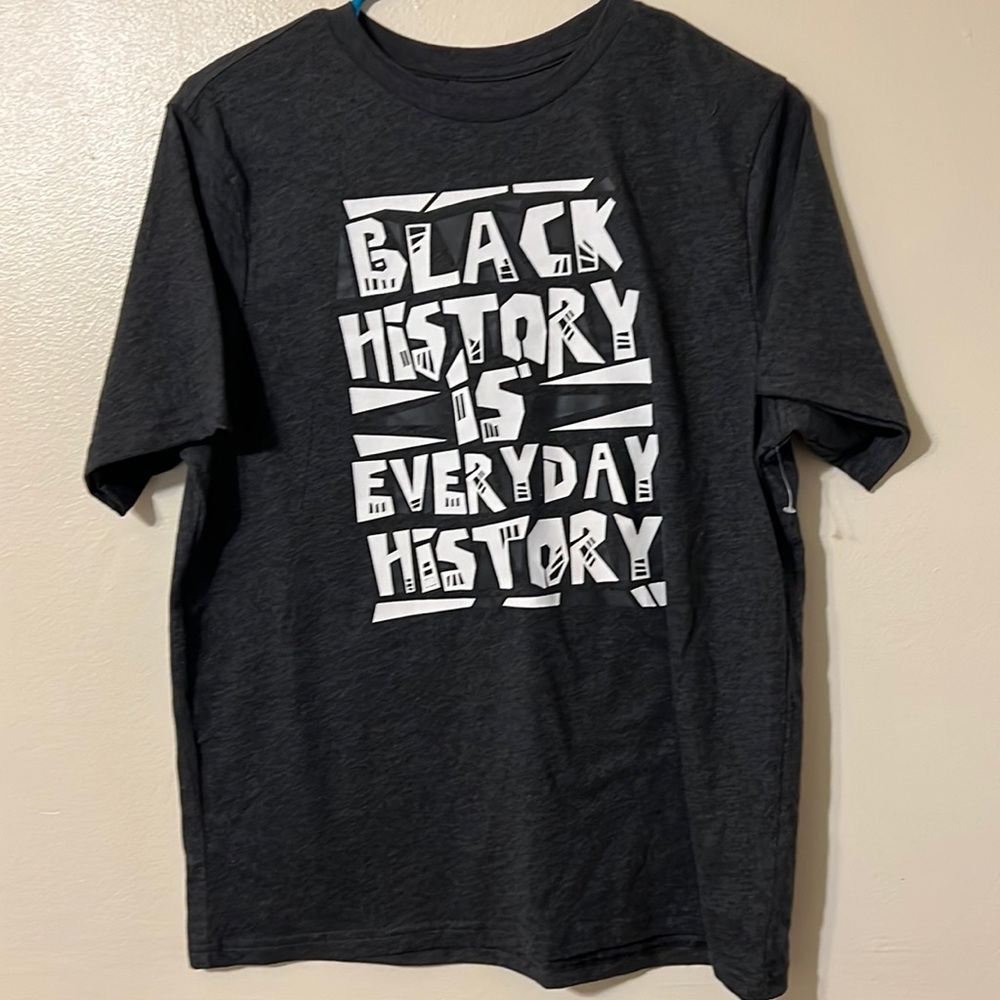 New without Tag Wonder Nation Black History Short Sleeve Tee Boy Various Sizes